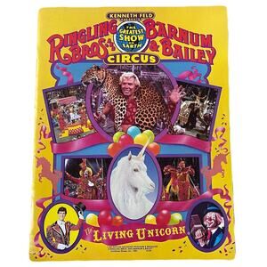 Ringling Bros. Barnum & Bailey Circus Souvenir Program 115th Edition 1985